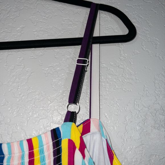 Torrid Rainbow Always Proud Sweetheart Neckline Dress Size 00 - Picture 10 of 11